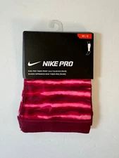 Nike PRO Tigher Print Calf Sleeves Women Dr-Fit Red  (1 Pair)