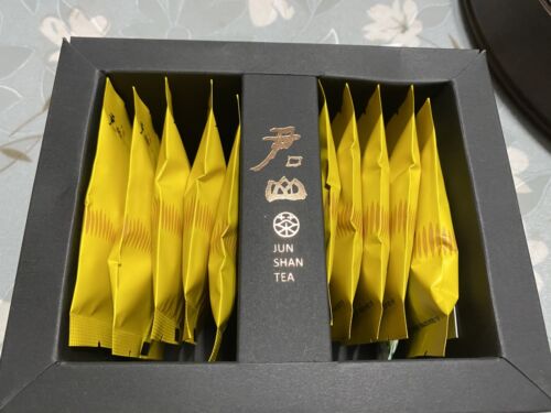 China Yellow Tea Nonpareil Top Grade Jun Shan Yin Zhen JunShan YinZhen 5g*10
