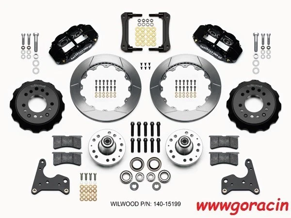 Wilwood Forged Narrow Superlite 6R Red Front Brake Kit Fits Fury,Polara,300 - Image 4 of 4