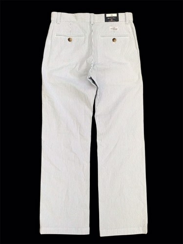 Vineyard Vines Boys Cotton Striped Four Pocket Breaker Chino Pants Blue Size 16 - Picture 2 of 10