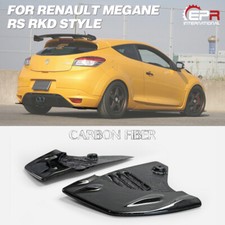 Carbon Glossy RKD Style Fit For Renault 14~17 Megane RS Rear Apron Spat
