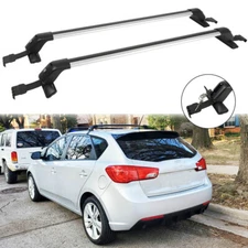 Car Top Roof Rack Cross Bars 43.3" Luggage Cargo Carrier For Kia Forte 2010-2024