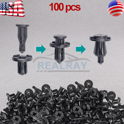 100x Bumper Fender Clip Retainer For Subaru Baja Forester Impreza Legacy Tribeca