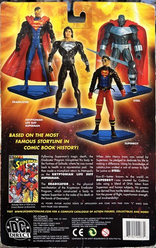 DC Direct The Return Of Superman Kryptonian Life Suit Superman 6" Figure Sealed - Picture 3 of 3