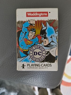 DC Comics Retro Waddingtons Nummer 1 Spielkarten
