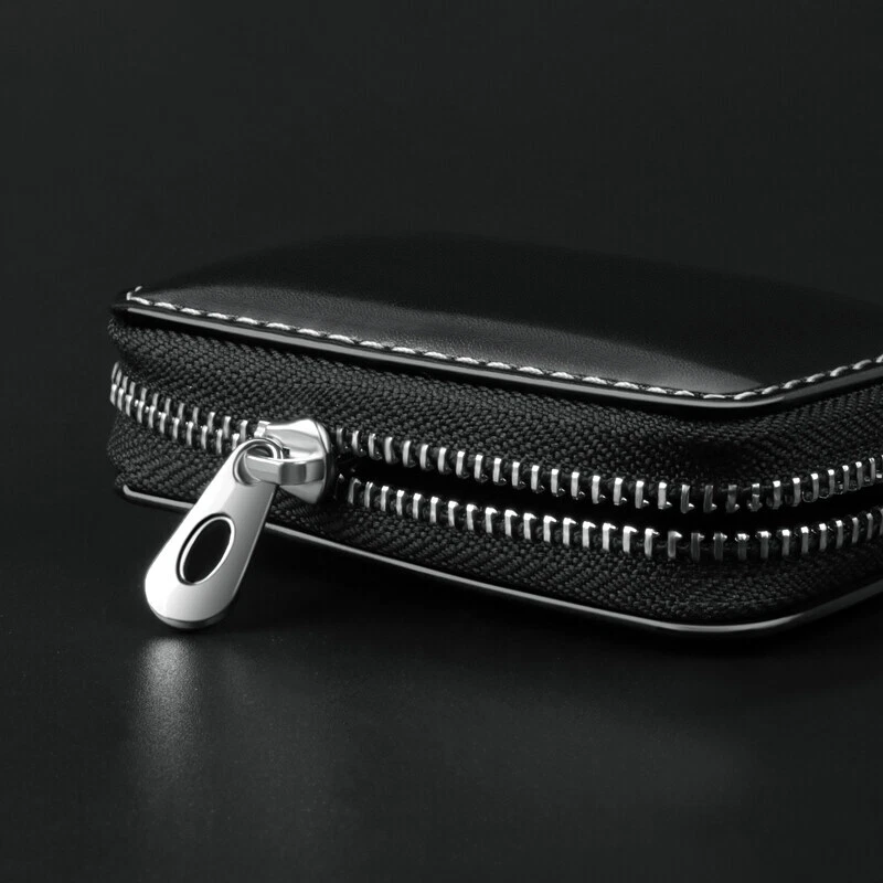 Funda para llaves de cuero para Mazda bolsa mando a distancia llavero cubierta protección accesorios de coche Foto 4 de 4