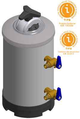 Manual Softener 6 L Ø 3/8