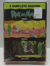 RICK AND MORTY - Complete Series Season 1-2 - DVD Set - SEALED