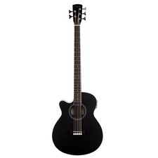 Left-handed 5 String Electric Acoustic Bass spruce top Mahogany back sides