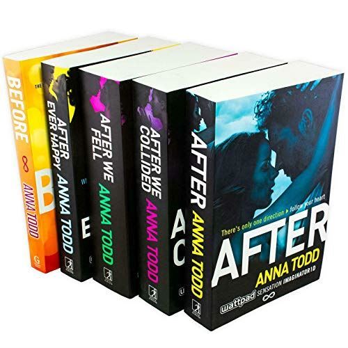 Simon & Schuster / Gallery Books After Series 5 Book Collection Set By Anna Todd - Paperback New Adult Romance - After, After We Collided, After We Fell, After Ever Happy, Before - Image 5