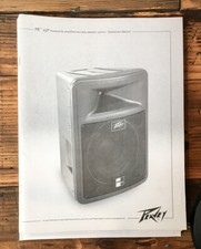 Peavey PR15P / PR-15P Speaker Owner / User Ma...