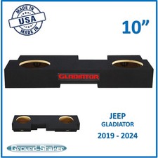Box subwoofer Jeep Gladiator 10" doppio sigillato 2019-2024 ROSSO