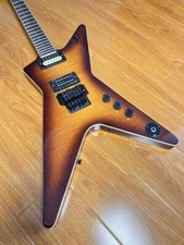 IN stock Dimebag Darrel The Dean ML Electric Guitar  Black Hardware fixed bridge