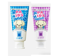 Apagard Kids Apakids 60g   2 Cavity Protection Toothpaste 2 flavor: Grape Ramune