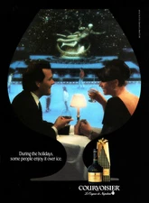 COURVOISIER COGNAC AD #6 RARE 1990 OUT OF PRINT VINTAGE