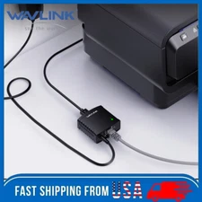 Wireless/Wired Print Server Adapter Network Print Server LAN Print Share Server