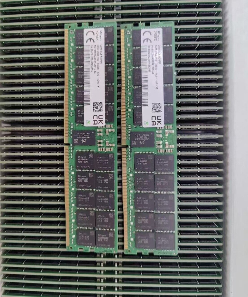 SK Hynix 64G 2RX4 DDR5 5600 RDIMM REG ECC Server Memory 8x64gb