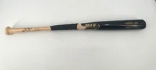 SAM CASTRO MIAMI MARLINS GAME USED CRACKED PRO MAPLE BASEBALL BAT