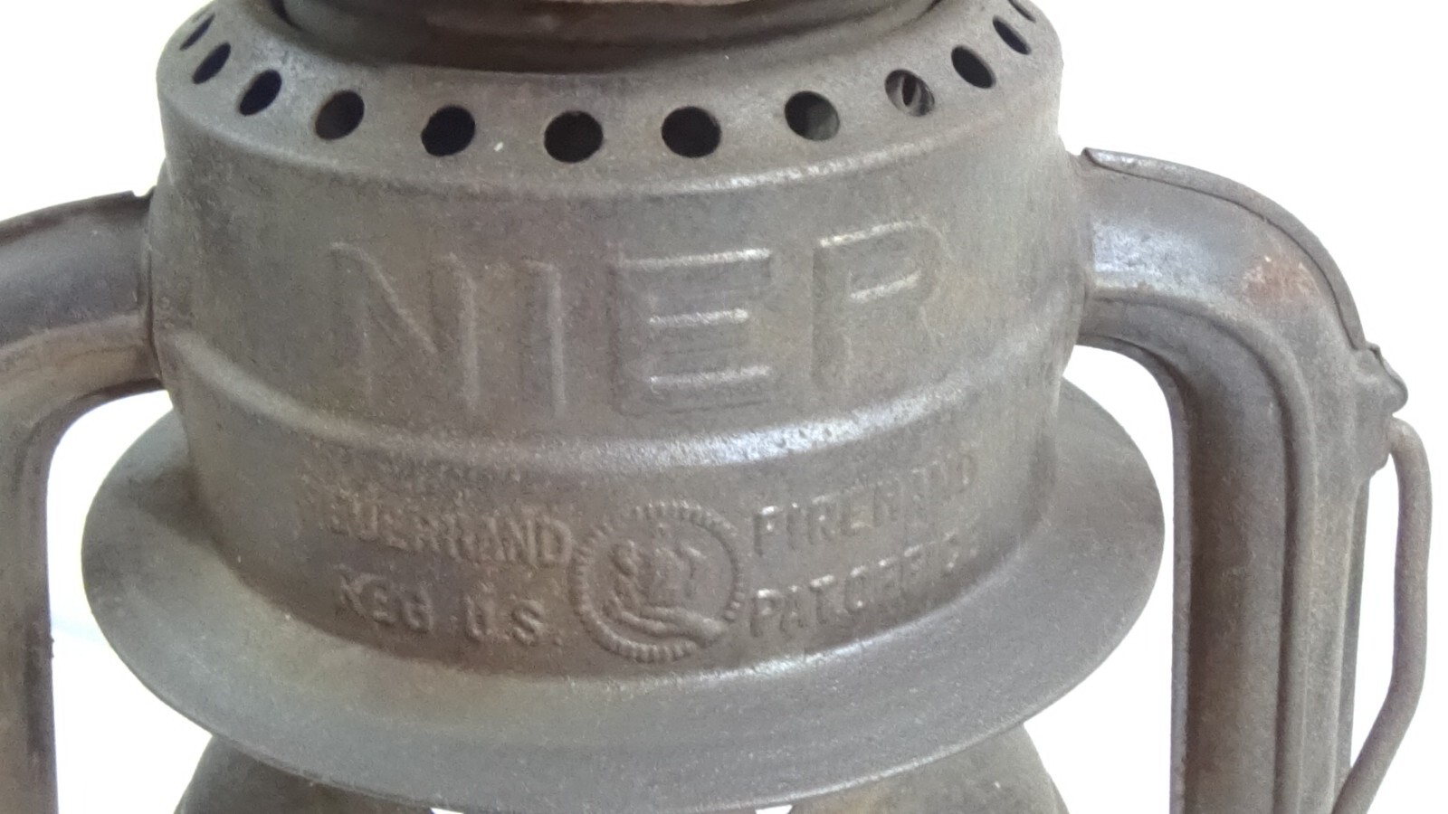 Vintage Feuerhand #208 Oil Lantern Lamp Made in Germany 14" Tall #2