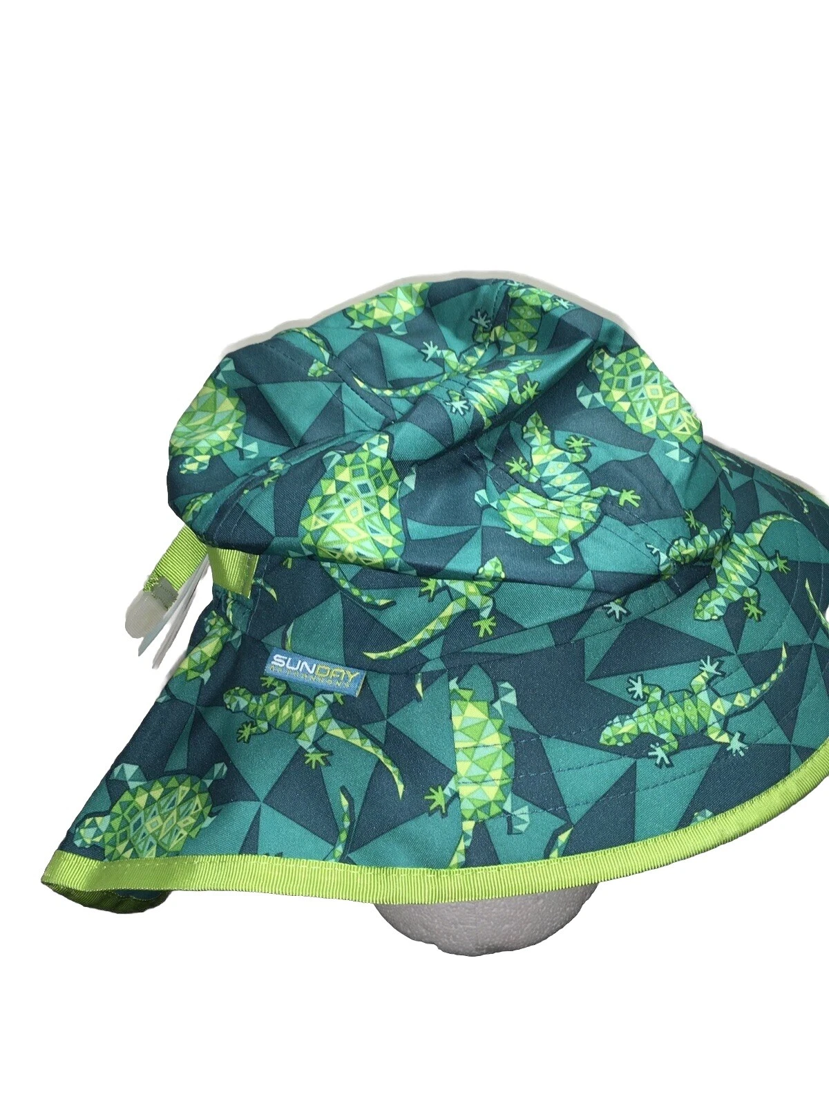 SUNDAY AFTERNOONS Baby-Toddler RETILES DESIGN PLAY HAT Sz S 6-24M UPF50+ NWT