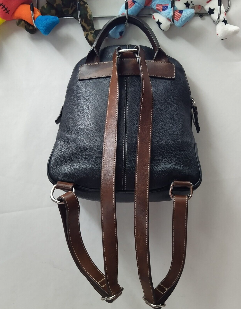 Dooney & Bourke Black Pebbled Leather Top Handle Zipper  display picture 2