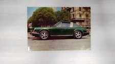 ANTC1015 Cartolina  Porche 911 E Targa 1968