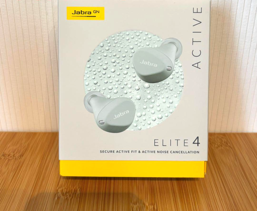 【新品・未開封】Jabra ELITE 4 Active　Light Mint Jabra Elite 4 Active In-Ear Bluetooth Earbuds, Active Noise