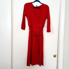 Talbots faux wrap dress