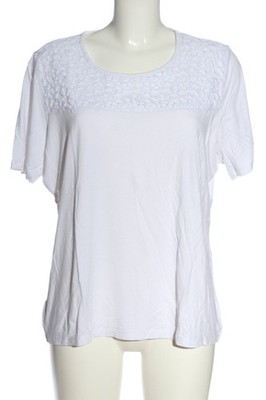 CANDA T-Shirt Damen Shirt Gr. DE 40 weiß Casual-Look