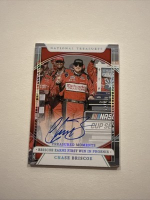 2024 Panini Prizm Chase Briscoe First Win Auto /49