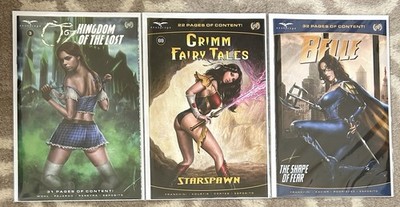 3 Zenescope Carla Cohen Lot Oz Grimm Fairy Tales NM