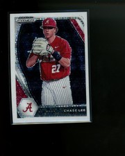 2021 Panini Prizm Draft Picks White Donut Circles #PDP164 Chase Lee #d 45/50