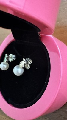 Tous Mini Earrings With Pearl