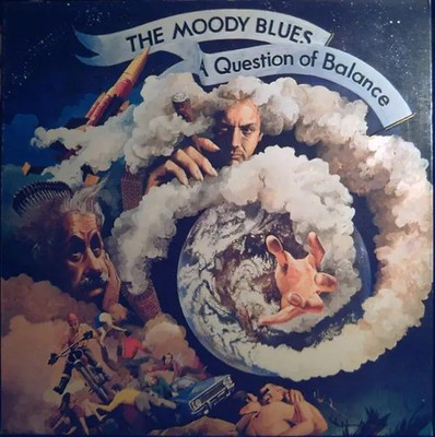 LP The Moody Blues A Question Of Balance GATEFOLD + INSERT NEAR MINT Thresho