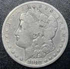 1882 CC Morgan Silver Dollar $1 VG Very Good Details Carson City