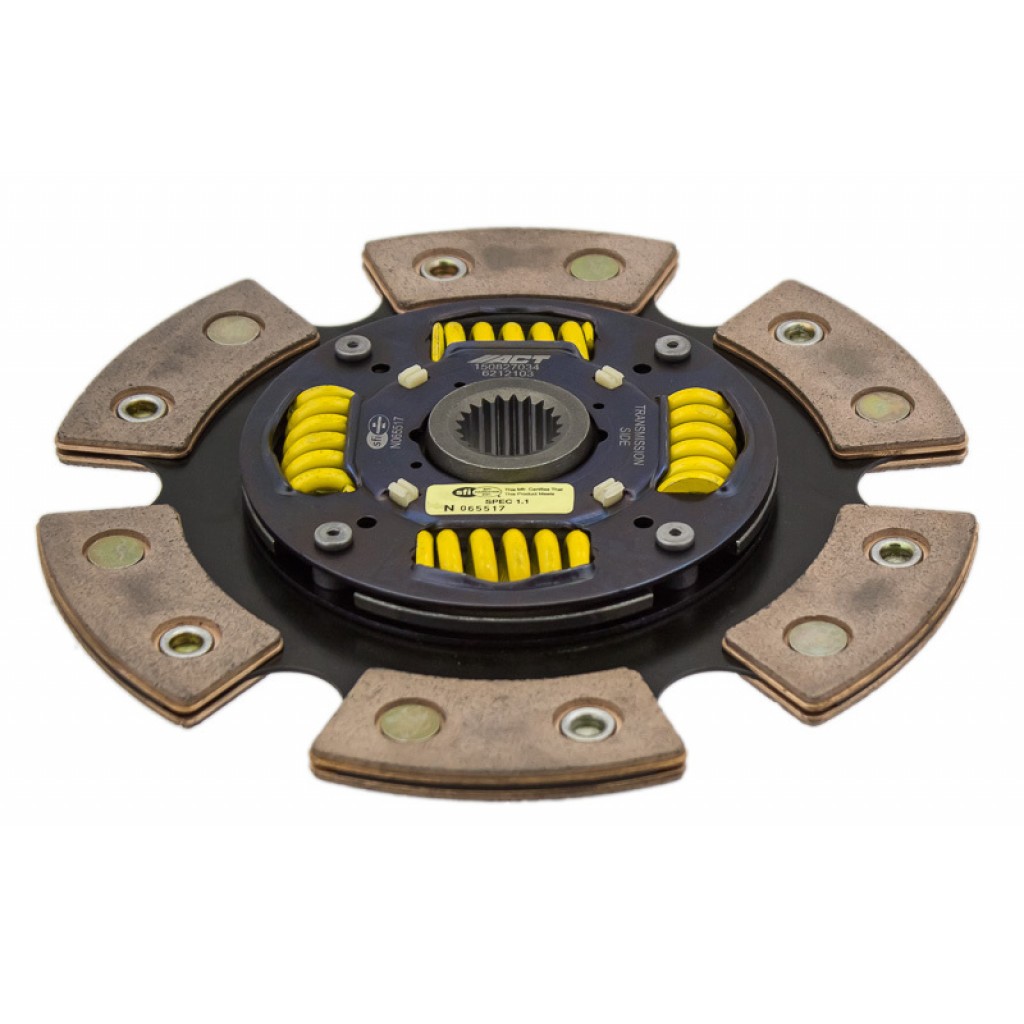 ACT Race Disk For Lotus Exige 2006 07 08 09 2010 | 6 Pad Sprung
