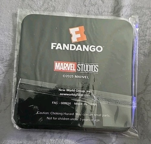 Pièce de monnaie de film jaune commémorative neuve 2025 Fandango Marvels THUNDERBOLTS - Photo 2/3