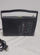 Vtg 1997 GE Portable 3 Band AM / FM Radio 7-2946B w/ Instant Weather  TV Band
