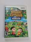 Animal Crossing City Folk Wii CIB Complete w/ Manual Tested Cleaned Works