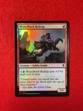 Weaselback Redcap - Foil - Throne of Eldraine - Magic the Gathering - MTG