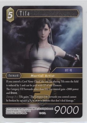 2020 Final Fantasy TCG - Opus 11 Collection Tifa Lockhart Full Art Foil #11-071L