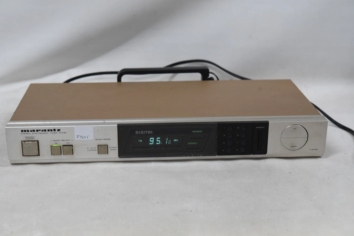 Tuner Marantz ST72L Haut De Gamme – FM MW Ondes Longues, Vérifié Par Pro