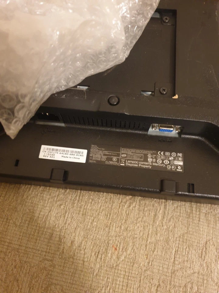 CHEAP DELL E177FP etc 17" HD LCD TFT FLAT OFFICE COMPUTER CCTV MONITOR - Image 3 of 4