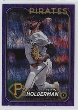 2024 Topps Update Purple Holo Foilboard 34/799 Colin Holderman #US172 ut4