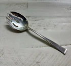 THEME by Gorham Sterling Silver Serving PIERCED Spoon 8 5/8" Slotted 75.6 Grams