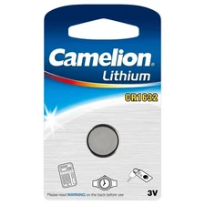 Camelion CR1632 3V 120mAh Lithium Button Cell 1pk