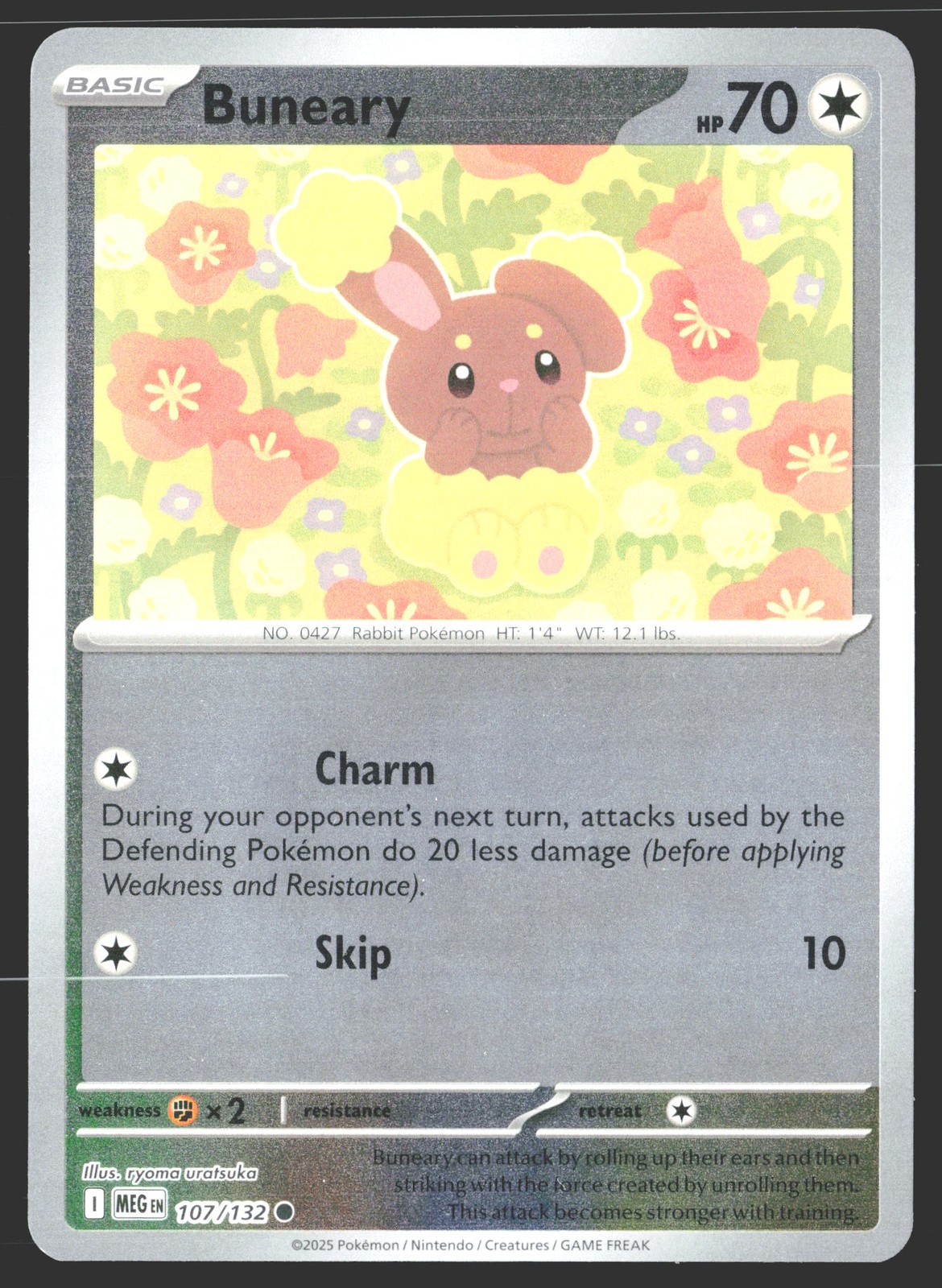 ME01: Mega Evolution #107/132 Buneary Reverse Holo
