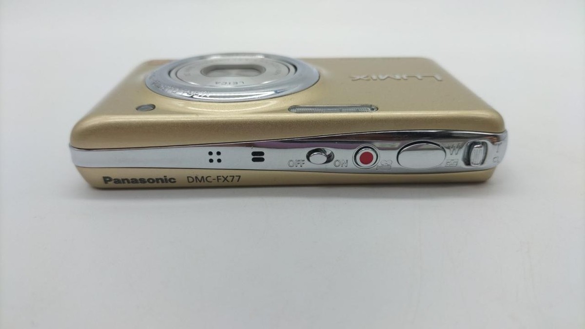 Panasonic Lumix DMC-FX77 Digital Camera - Y2K CCD Digicam - 3.5