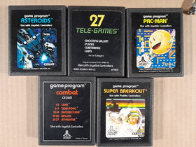 Atari 2600 VCS Woodgrain Console Bundle, Lot, Games, Joysticks CLEANED & TESTED