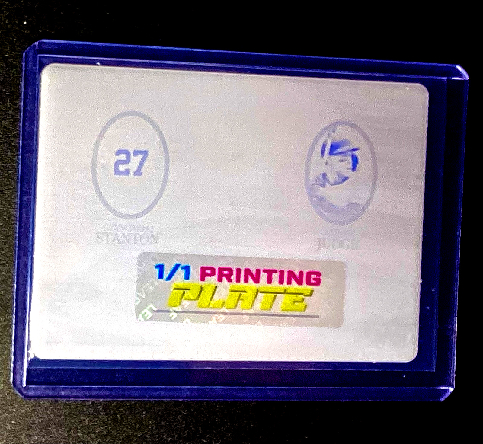 Aaron Judge 1/1 SP 2025 Leaf Printing Plate Baseball 1 of 1 Yankees Stanton Dual